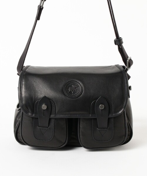 Hunting World(ハンティングワールド)の「HUNTING WORLD / レザー キャリーオール S(トートバッグ・メンズ・ブラック・ONE SIZE)」の13枚目の写真