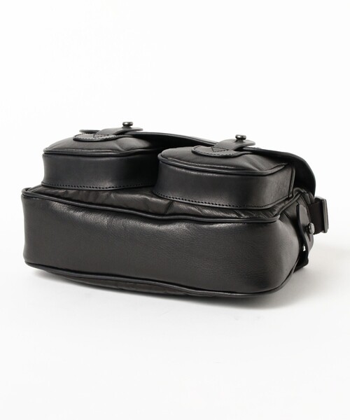 Hunting World(ハンティングワールド)の「HUNTING WORLD / レザー キャリーオール S(トートバッグ・メンズ・ブラック・ONE SIZE)」の14枚目の写真