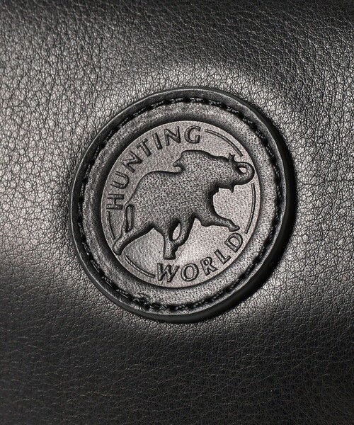 Hunting World(ハンティングワールド)の「HUNTING WORLD / レザー キャリーオール S(トートバッグ・メンズ・ブラック・ONE SIZE)」の15枚目の写真