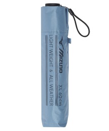 MIZUNO（ミズノ　）の「遮光 晴雨兼用 折りたたみ日傘 "大寸ワンポイントビッグロゴ"（折りたたみ傘）」