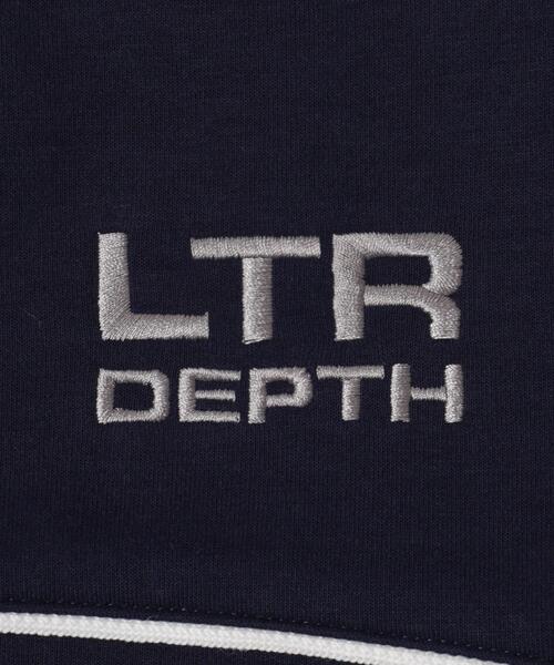 LTR DEPTH(レイターデプス)の「LTR DEPTH/パイピングトラックジャケット(ジャージ・メンズ・ネイビー/オフホワイト・MEDIUM/LARGE)」の6枚目の写真