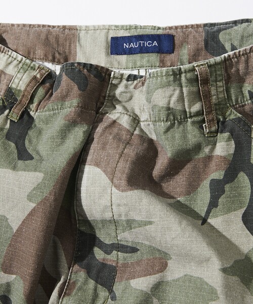 NAUTICA（ノーティカ）の「NAUTICA/ノーティカ Super Wide Curve Cargo Pants/スーパー ワイド カーブ カーゴパンツ（カーゴパンツ・メンズ・ブラック/カモフラージュ/オリーブ・MEDIUM/X-LARGE/LARGE）」の6枚目の写真