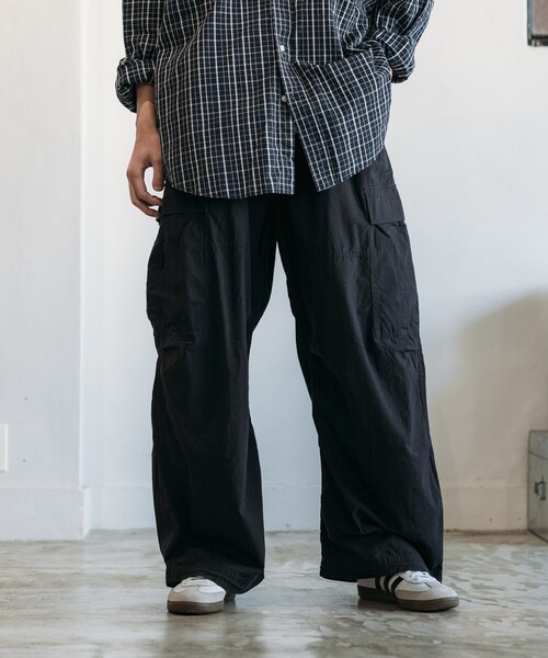 90s NAUTICA ワイド デニム カーゴパンツ ワークパンツ NAUTICA カーゴパンツ NAUTICA/ノーティカ Super Wide Curve