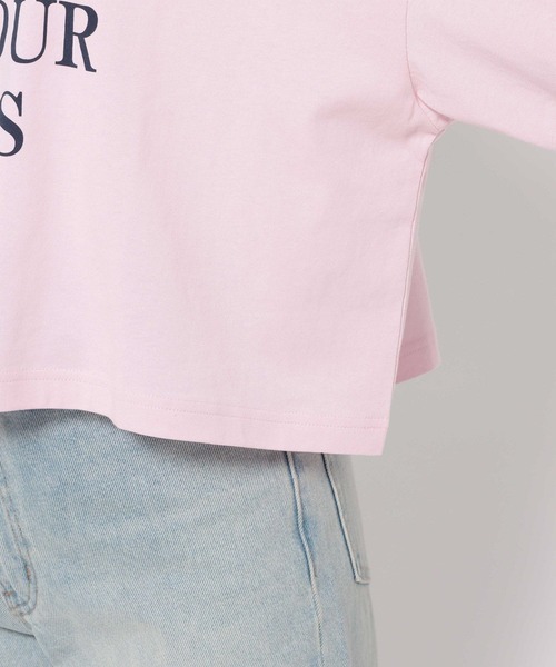 セール】ショートロゴプリントLS 240591（Tシャツ/カットソー