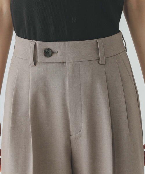 セール】お手入れラクラクセットアップ/ワイドパンツ/253482（その他