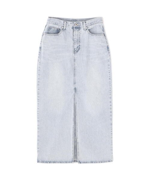 FREE'S MART（フリーズマート）の「◆［MFM］デニムナロースカート（デニムスカート・レディース・ホワイト/ライトインディゴブルー/ブルー系その他・SMALL/MEDIUM）」の19枚目の写真