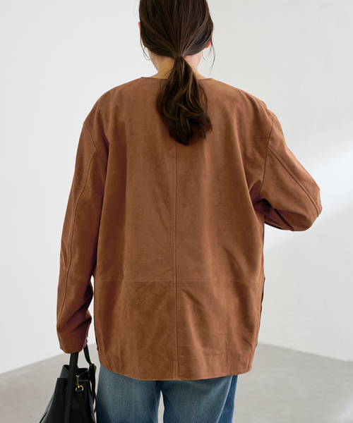 セール】THRIFTY LOOK leather カバーオール（ライダース