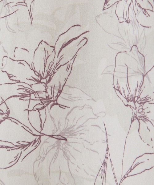 Maison de FLEUR（メゾンドフルール）の「はしごレースシャツワンピース（ワンピース・レディース・ラベンダー/その他14・FREE）」の15枚目の写真