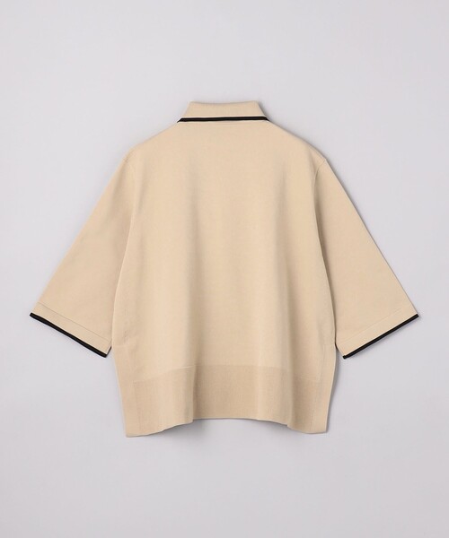 新品未使用品UNITED ARROWSミニマル フリルポロニット UNITED ARROWS ニット セーター ミニマル フリル ポロニット