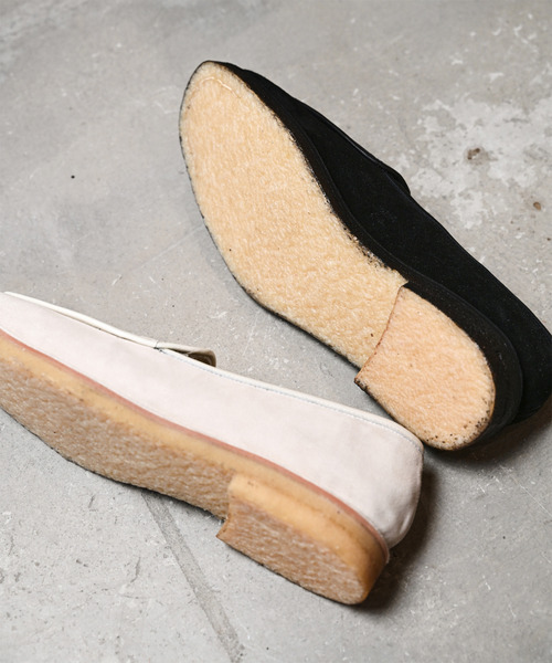 EARLE(アール)の「EARLE アール / E belgain shoes ベルジャンシューズ ローファー / ER5101(ローファー・メンズ・ライトベージュ/ブラック・40/41/42/43)」の5枚目の写真