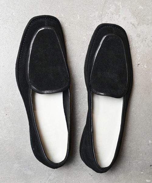 EARLE(アール)の「EARLE アール / E belgain shoes ベルジャンシューズ ローファー / ER5101(ローファー・メンズ・ライトベージュ/ブラック・40/41/42/43)」の6枚目の写真