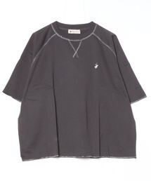 BEVERLY HILLS POLO CLUB（ビバリーヒルズポロクラブ）の「【BEVERLY HILLS POLO CLUB/ビバリーヒルズポロクラブ】ミニ裏毛ワンポイント刺繍ラグランTシャツ（Tシャツ/カットソー）」