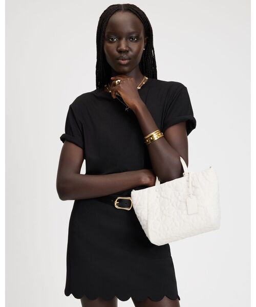 ティリー キルテッド スモール トート（トートバッグ）｜kate spade