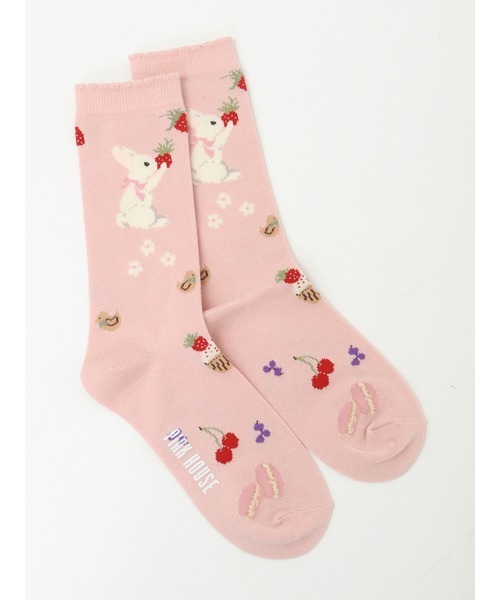 ピンクハウス♡靴下♡ ロゴソックス｜ピンクハウスオフィシャルオンラインストア｜PINK