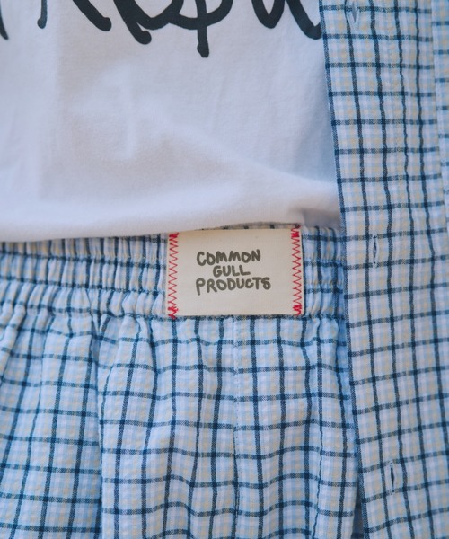 common gull products.(コモンガルプロダクツ)の「おやすみと行ってきますのショートパンツ(その他パンツ・レディース・ブルー系/イエロー系・フリー)」の14枚目の写真