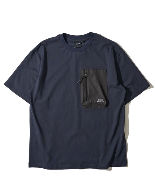 TAION（タイオン）の「【TAION/タイオン】MOUNTAIN STORAGE POCKET T / マウンテン ストレージ ポケットTシャツ（Tシャツ/カットソー・メンズ・ホワイト/ネイビー/ブラック/パープル/オリーブ/その他・MEDIUM/X-LARGE/LARGE）」の13枚目の写真