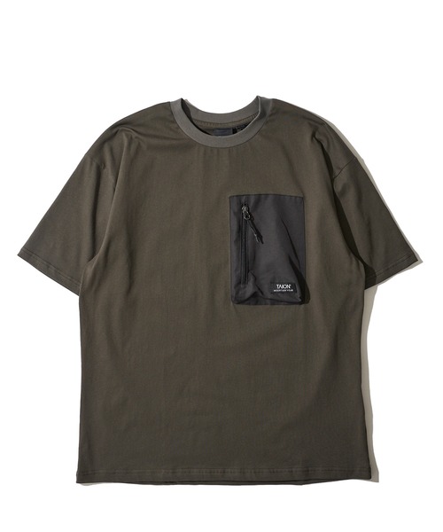 TAION（タイオン）の「【TAION/タイオン】MOUNTAIN STORAGE POCKET T / マウンテン ストレージ ポケットTシャツ（Tシャツ/カットソー・メンズ・ホワイト/ネイビー/ブラック/パープル/オリーブ/その他・MEDIUM/X-LARGE/LARGE）」の11枚目の写真
