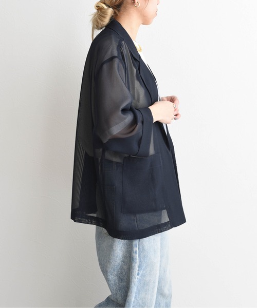 メッシュテーラード ラフジャケット Eimee Law│Eimee Law & LHELBIE