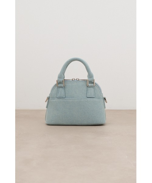 AZUL by moussy(アズールバイマウジー)の「デニムミニダブルジッパーバッグ(ショルダーバッグ・レディース・ライトブルー/ピンク・FREE)」の9枚目の写真