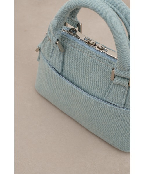 AZUL by moussy(アズールバイマウジー)の「デニムミニダブルジッパーバッグ(ショルダーバッグ・レディース・ライトブルー/ピンク・FREE)」の13枚目の写真