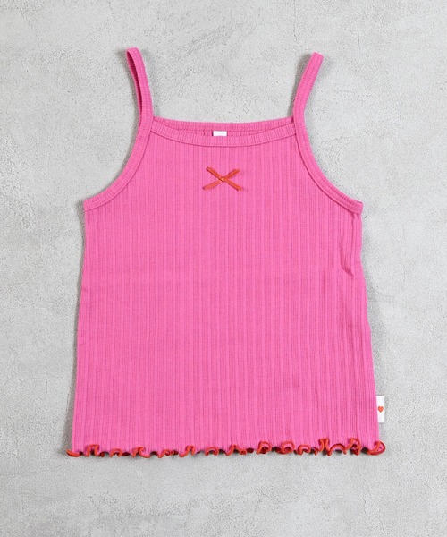 Life Support Products（ライフサポートプロダクツ）の「ムジリブキャミソール（キャミソール・キッズ・オフホワイト/グレー/ライトピンク/ピンク/ブラウン/ミント/ラベンダー/オレンジ/ベージュ/チャコール・80/90/100/110/120/130）」の13枚目の写真