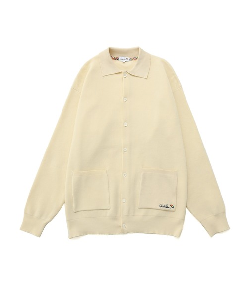 Arnold Palmer（アーノルドパーマー）の「スポンディッシュニット シャツカーディガン（カーディガン/ボレロ・レディース・グレイッシュブルー/アイボリー・XS/S/M/L/LL）」の17枚目の写真