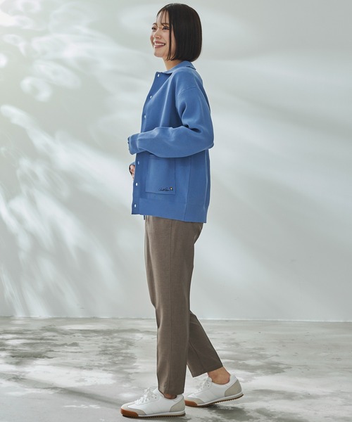 Arnold Palmer（アーノルドパーマー）の「スポンディッシュニット シャツカーディガン（カーディガン/ボレロ・レディース・グレイッシュブルー/アイボリー・XS/S/M/L/LL）」の19枚目の写真