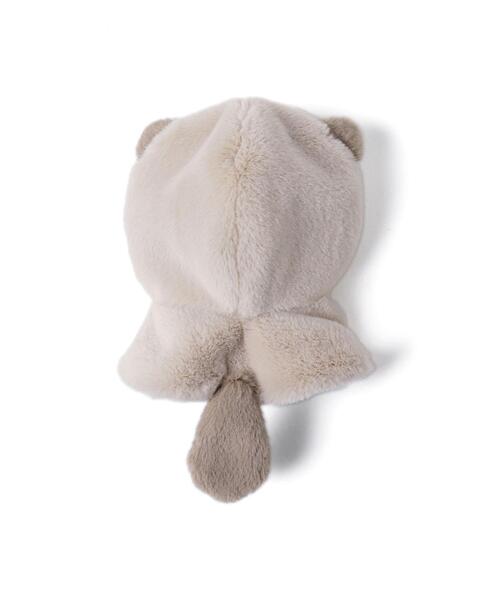 WEGO(ウィゴー)の「WEGO/ぬいアニマルケープ【10cm】(フィギュア・レディース・ライトグレー/オレンジ/ダークグレー・FREE)」の5枚目の写真