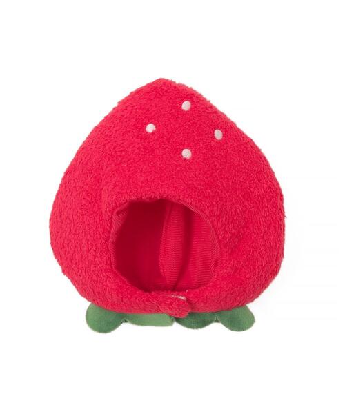 WEGO(ウィゴー)の「WEGO/ぬいいちごキャップ【15cm】(フィギュア・レディース・ライトピンク/レッド・FREE)」の7枚目の写真