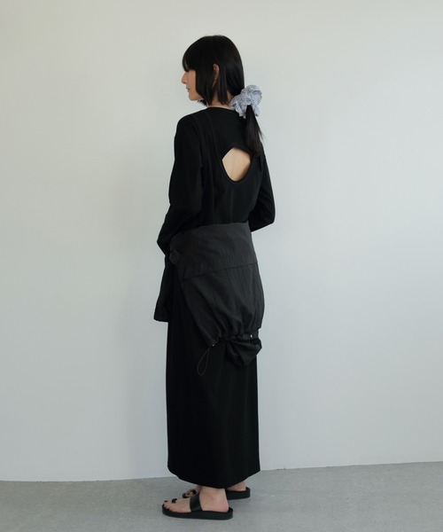 セール】Back Layered Onepiece（ワンピース）｜anuke