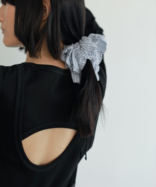 anuke（アンヌーク）の「Back Layered Onepiece（ワンピース・レディース・チャコールグレー/ブラック/ホワイト・36inch/38inch）」の11枚目の写真