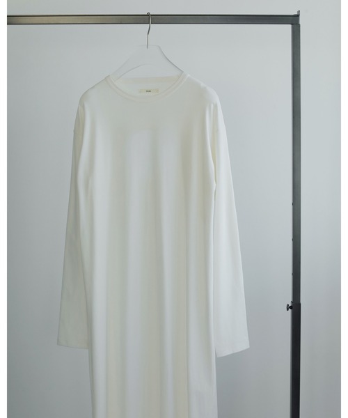 anuke（アンヌーク）の「Back Layered Onepiece（ワンピース・レディース・チャコールグレー/ブラック/ホワイト・36inch/38inch）」の7枚目の写真