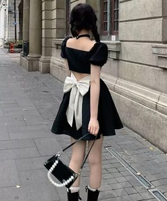 クラシカルドッキングフリルミニワンピース（ワンピース）｜Darich