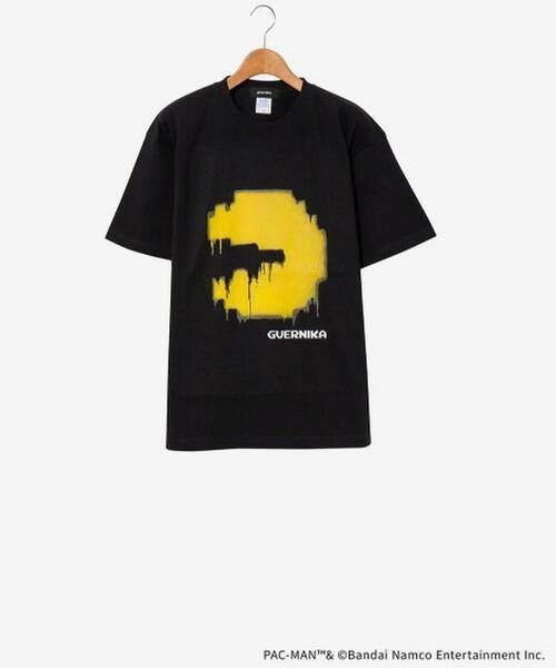 ROYAL FLASH（ロイヤルフラッシュ）の「【GUERNIKA×パックマン】PAC-MAN PRINT T SHIRT / PAC-MAN（Tシャツ/カットソー・メンズ・ブラック・2XL/M/XL/L）」の4枚目の写真