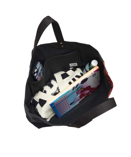 HYSTERIC GLAMOUR（ヒステリックグラマー）の「VIXEN GIRL トートバッグ（トートバッグ・メンズ・ホワイト/ブラック・FREE）」の6枚目の写真