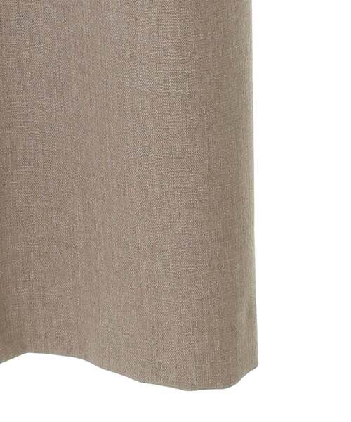 martinique（マルティニーク）の「【l’heritage martinique/レリタージュ マルティニーク】リネンライクキャンバスワンピース（ワンピース・レディース・ブラック/ベージュ・1/2）」の6枚目の写真