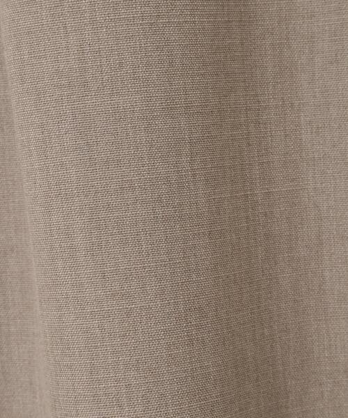 martinique（マルティニーク）の「【l’heritage martinique/レリタージュ マルティニーク】リネンライクキャンバスワンピース（ワンピース・レディース・ブラック/ベージュ・1/2）」の7枚目の写真