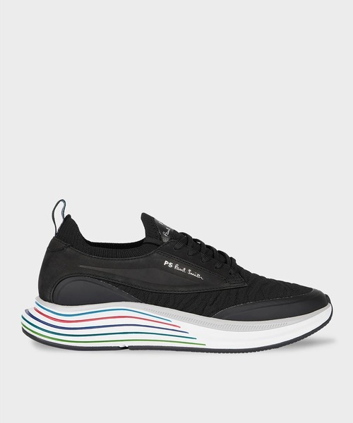 PS Paul Smith（ピーエスポールスミス）の「“Volt” スニーカー【150823 VOLT】（スニーカー・メンズ・ブラック/ホワイト・LARGE/X-LARGE/SMALL/MEDIUM）」の2枚目の写真