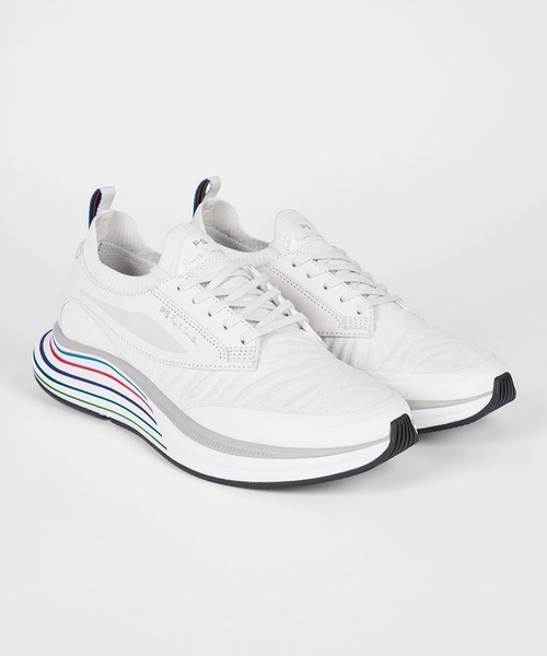 PS Paul Smith（ピーエスポールスミス）の「“Volt” スニーカー【150823 VOLT】（スニーカー・メンズ・ブラック/ホワイト・LARGE/X-LARGE/SMALL/MEDIUM）」の3枚目の写真