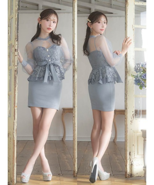夢のカジュアル宝　kam　モルバダイトセット30ct 体型カバーで綺麗を叶える】甘さと上品さをひとさじ！ジャガード
