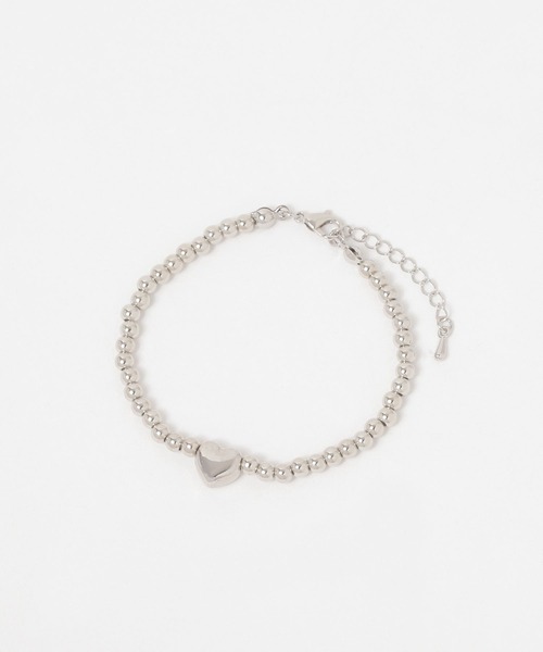 FOREVER 21（フォーエバー トゥエンティーワン）の「ハートブレスレット3（ブレスレット・レディース・ゴールド/シルバー・FREE）」の2枚目の写真