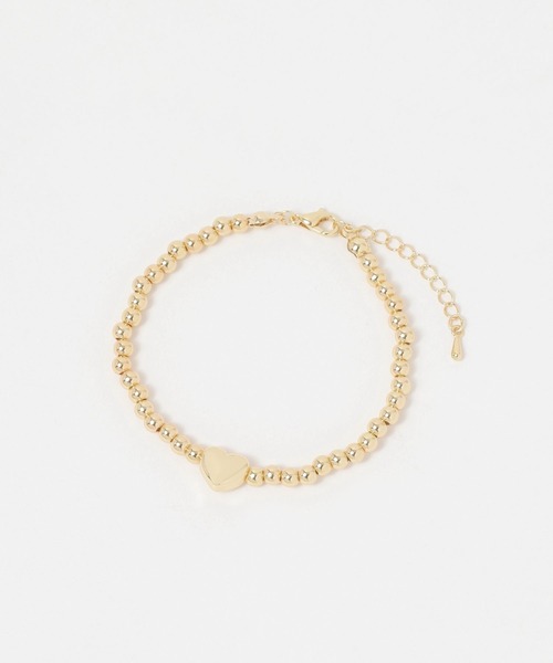 FOREVER 21（フォーエバー トゥエンティーワン）の「ハートブレスレット3（ブレスレット・レディース・ゴールド/シルバー・FREE）」の3枚目の写真