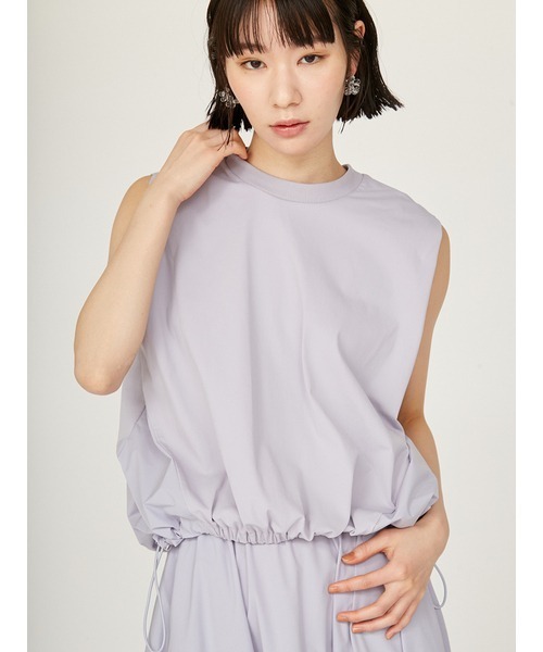 emmi(エミ)の「カットセットワンピース(ワンピース・レディース・ライトベージュ/ライトブルー/ブラック・0/1)」の8枚目の写真