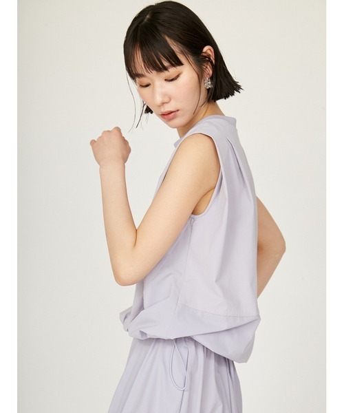 emmi(エミ)の「カットセットワンピース(ワンピース・レディース・ライトベージュ/ライトブルー/ブラック・0/1)」の10枚目の写真