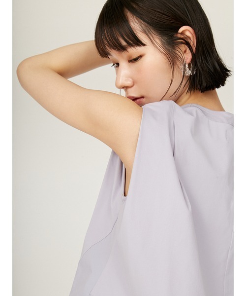 emmi(エミ)の「カットセットワンピース(ワンピース・レディース・ライトベージュ/ライトブルー/ブラック・0/1)」の11枚目の写真