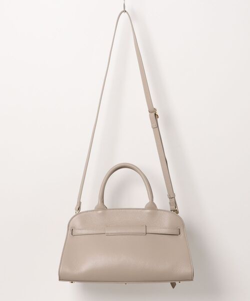 story.（ストーリー）の「【story.】ベルトレザーボストンバッグ（ボストンバッグ・レディース・イエロー/ベージュ・FREE）」の4枚目の写真