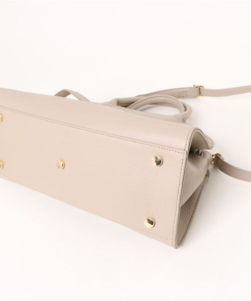story.（ストーリー）の「【story.】ベルトレザーボストンバッグ（ボストンバッグ・レディース・イエロー/ベージュ・FREE）」の3枚目の写真