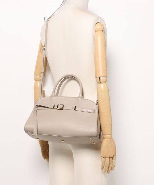 story.（ストーリー）の「【story.】ベルトレザーボストンバッグ（ボストンバッグ・レディース・イエロー/ベージュ・FREE）」の22枚目の写真