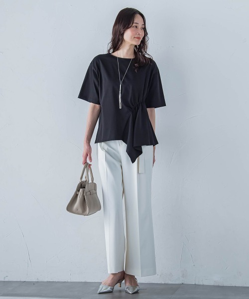 story.（ストーリー）の「【story.】ベルトレザーボストンバッグ（ボストンバッグ・レディース・イエロー/ベージュ・FREE）」の11枚目の写真