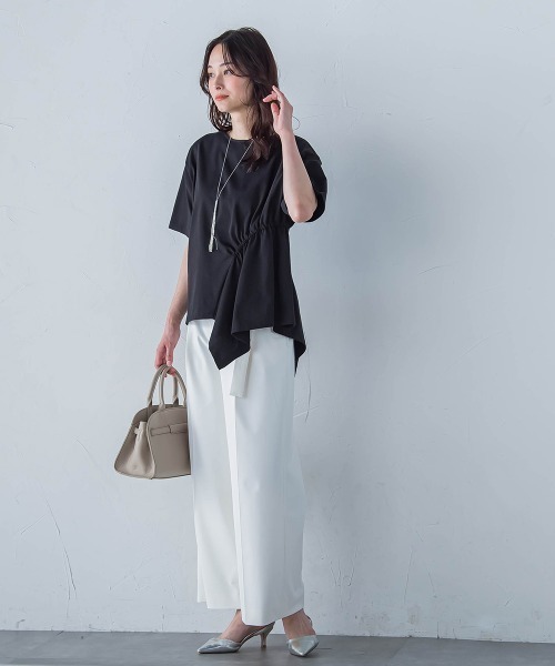 story.（ストーリー）の「【story.】ベルトレザーボストンバッグ（ボストンバッグ・レディース・イエロー/ベージュ・FREE）」の10枚目の写真